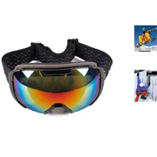 TECHTONGDA Mountaineering Goggles Double Layer Protection Ski Goggles Anti-UV