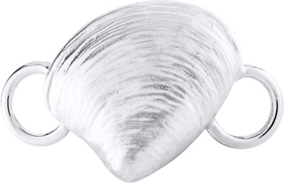 .925 Sterling Silver Clam Shell Clasp for Lestage Convertible Bracelet