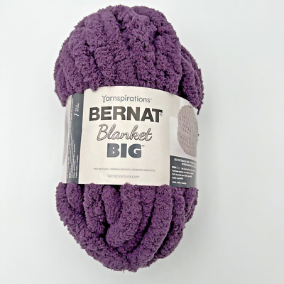 Bernat Blanket Yarn, Coal, 10.5 oz