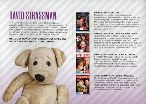 David Strassman Collector's Gift Set (DVD, 2014, 5 Disc Set) New Region 4 - Picture 2 of 2
