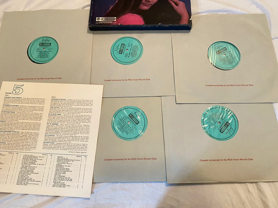 Living Strings The Sweetest Songs of Love 5 LP Record Box Set - Image 4 of 4