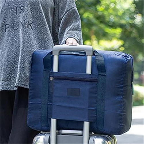 Borsa da Viaggio Pieghevole Nylon Impermeabile Organizer Uomo e Donna Stoccaggio Imballaggio Cubo - Foto 3 di 16