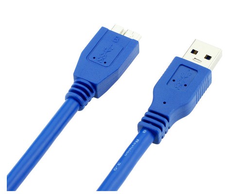 3Ft (1 m) USB 3.0 Super Speed 5Gbps Type A Male to Micro B Male Cable Cord blue - 第 20/21 張圖片