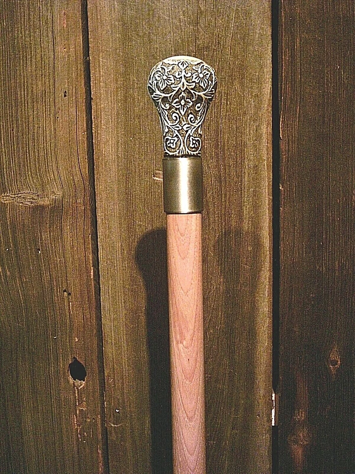 Bastones 4 estilos de mango varillas cónicas de madera de nogal americano lote de 4 piezas venta los 4 Foto 4 de 4