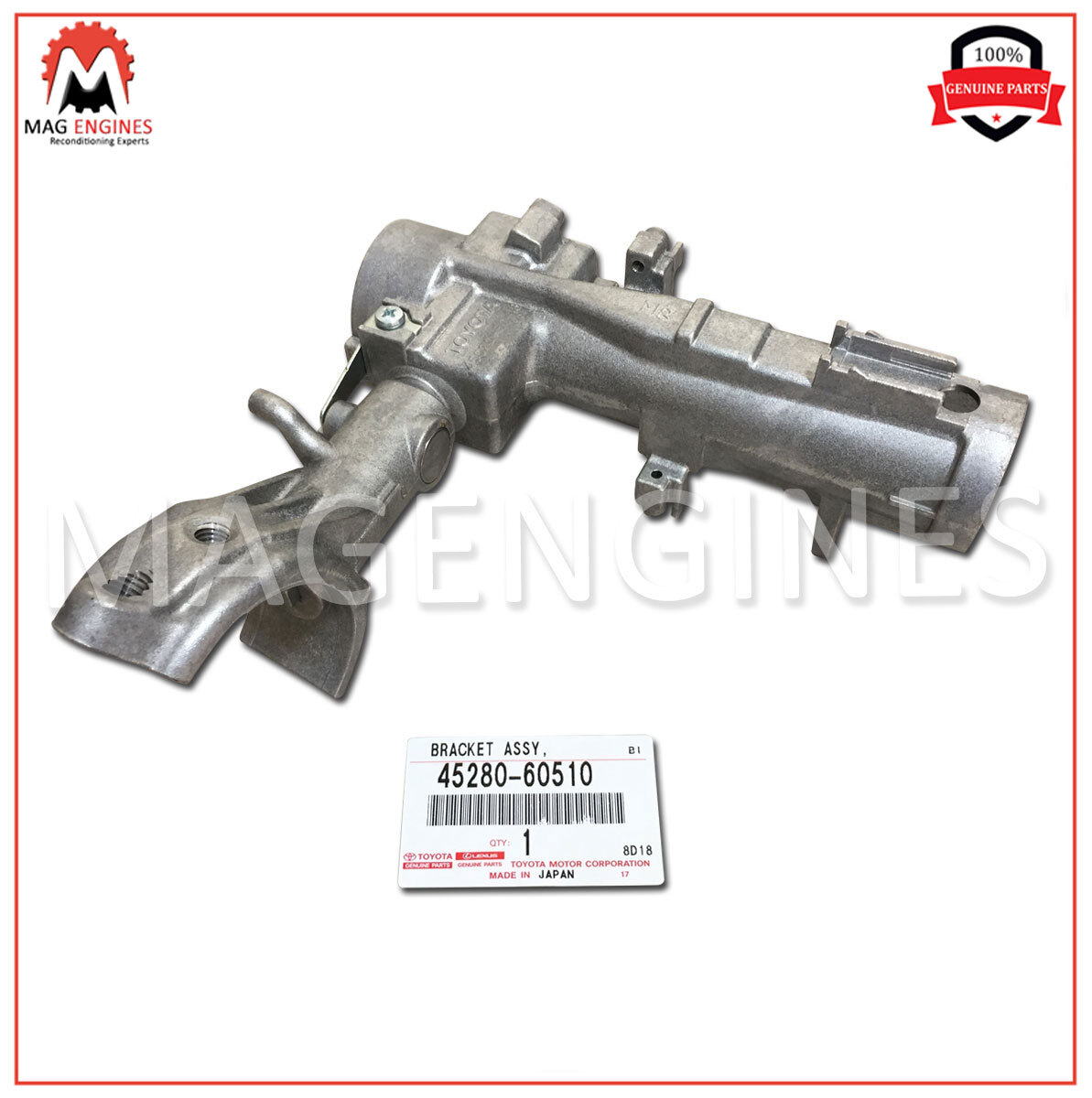 45280-60510 GENUINE STEERING COLUMN UPPER BRACKET FOR LAND CRUISER 