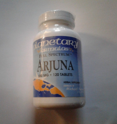 NEW Planetary Formulas FULL SPECTRUM ARJUNA 550mg 120 Tablets EXPIRED 03/2008
