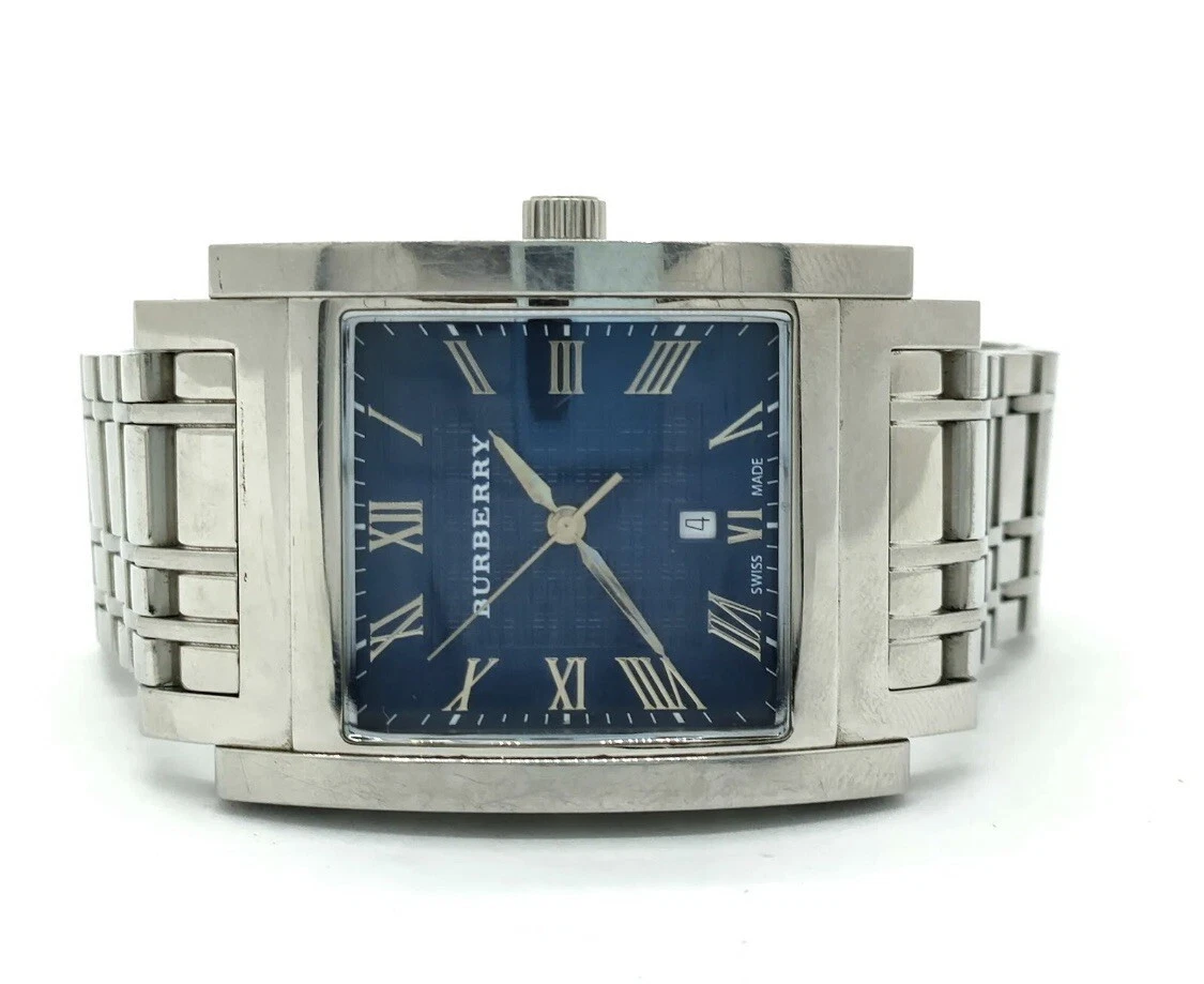 Burberrys Watch BU1551 32mm Navy Blue
