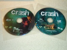 Crash *discs only* Director's Cut & Theatrical (DVD, Widescreen) NO CASE