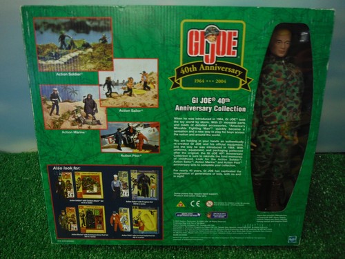 GI JOE 40TH ANNIVERSARY BLONDE HAIR ACTION MARINE 12" FIGURE GIFT SET *NEW* - Picture 7 of 7