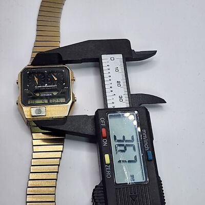 Vintage CITIZEN Quartz 8984-086503 Ana-Digi Chronograph Men Vintage CITIZEN Quartz 8984-086503 Ana-Digi Chronograph Men
