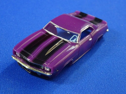 1969 Purple Z28 Camaro MoDEL MoToRING T-jet HO Scale Slot Car Body Aurora RRR - Picture 9 of 9