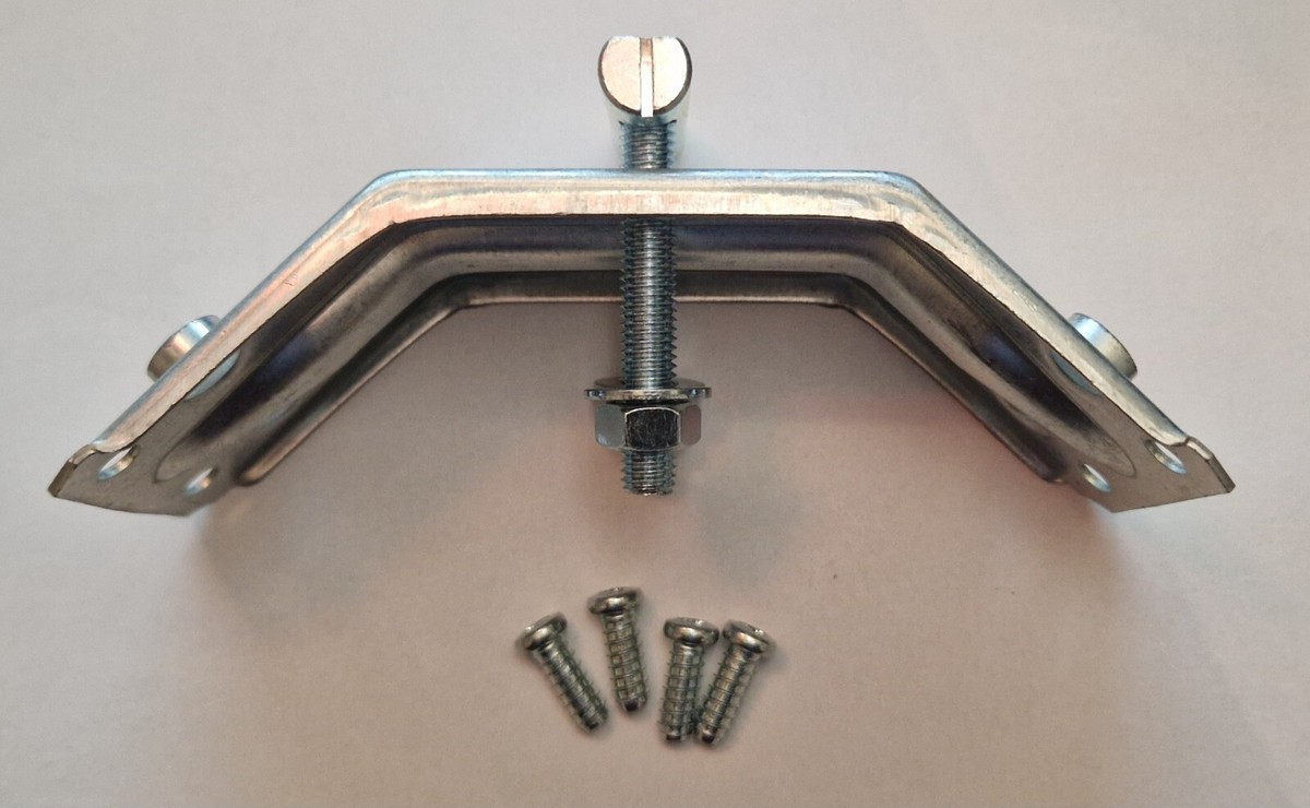 IKEA Metal Corner Table Leg Bracket 122483 with fixings for Dining
