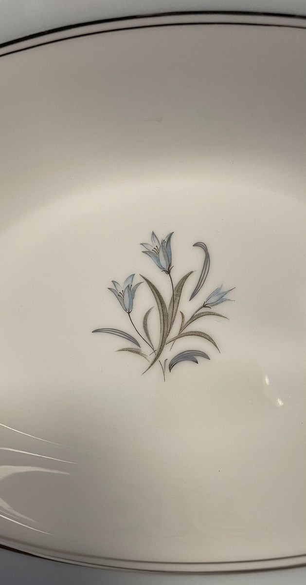 Noritake BLUEBELL Oval Serving Bowl 10 5/8” Long - #5558 -Japan | eBay