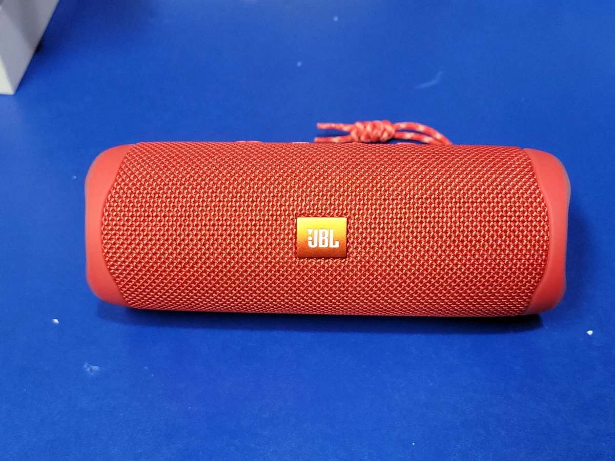 JBL Flip 5 Portable Waterproof Bluetooth Speaker Red 714752608451