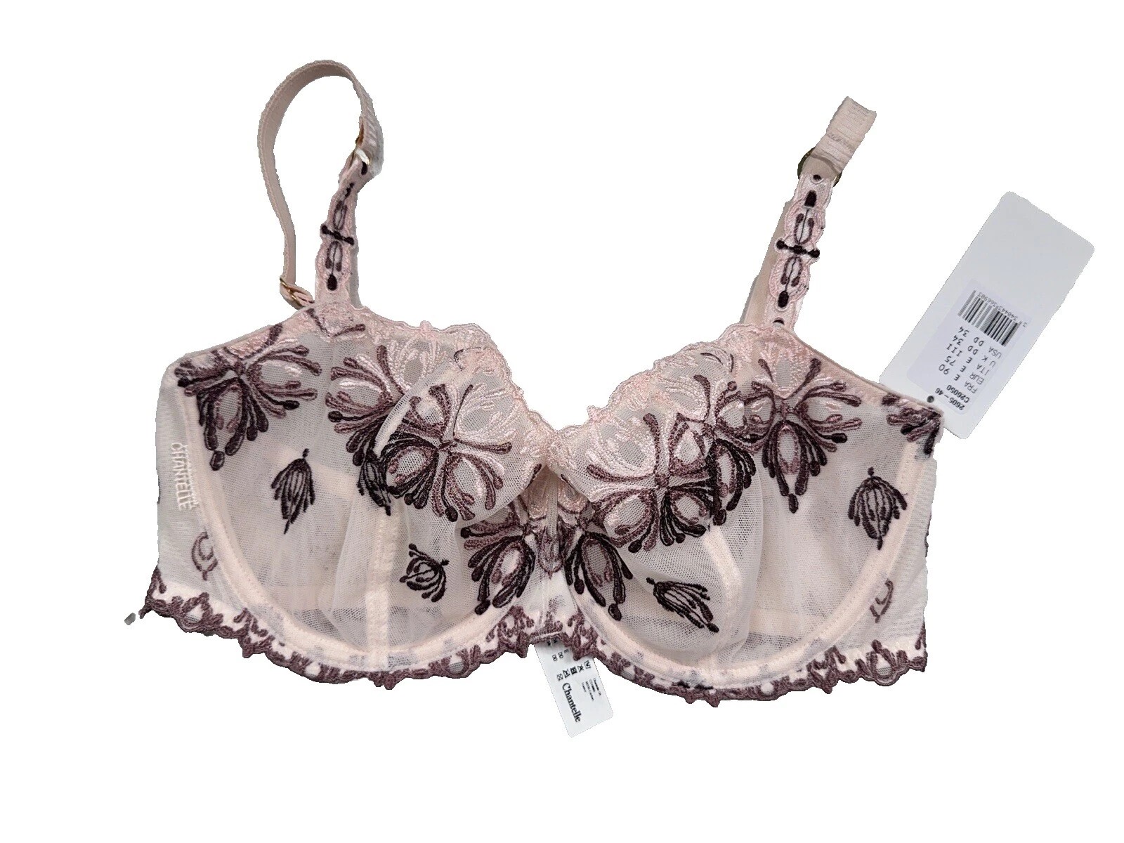 Juegos de sujetadores y sujetadores florales Chantelle para mujer