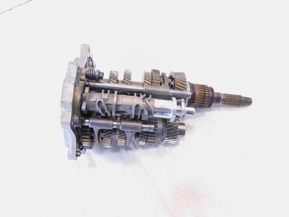 Harley Davidson Softail Touring Dyna Silver 6 Speed Transmission Gears & Forks - Imagem 2 de 4