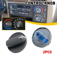 2 AC Climate Control Knob Air Switch For 95-97 GMC Jimmy Sonoma Chevy Blazer S10