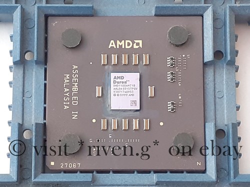 AMD DURON 1100 Mhz SOCKET 462 CPU@MORGAN CORE@FULLY TESTED WORKING@DHD1100AMT1B - Picture 1 of 12