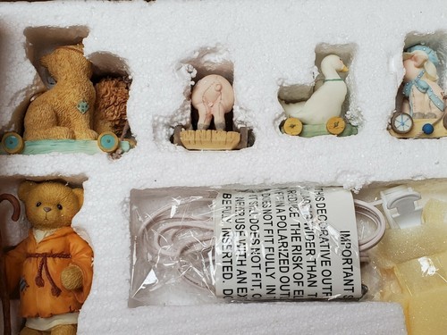Cherished Teddies Noah's Ark Gift Set 100526 2001 NIB With Paperwork - Picture 2 of 6