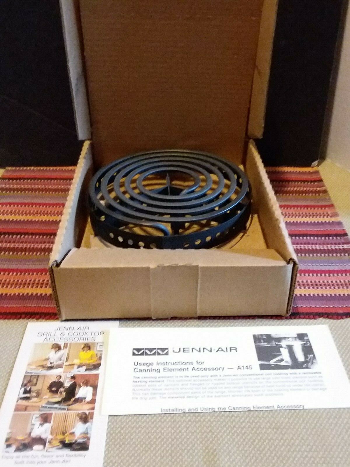 Genuine Jenn Air Cooktop Canning Element Accessory Model A145