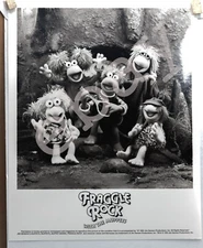 Fraggle Rock With The Muppets Jim Henson Movie Film Press Kit Photo BW 8x10