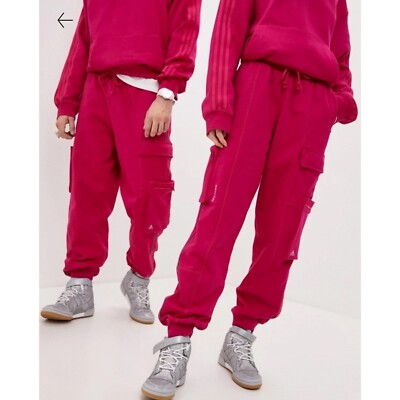 Adidas x Ivy Park Icy Park Pink Cargo Sweat Pants Unisex Size