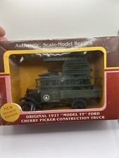 Yorkshire Co 1927 Model TT Ford Cherry Picker Construction Truck 1:25 Scale