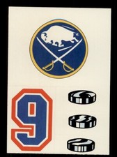 1985-86 TOPPS HOCKEY HELMET STICKERS #14 BUFFALO SABRES
