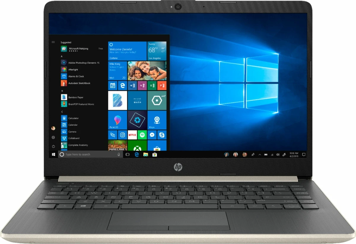 HP Intel Core i3 7th Gen. USB 3.1 PC Laptops & Netbooks for sale