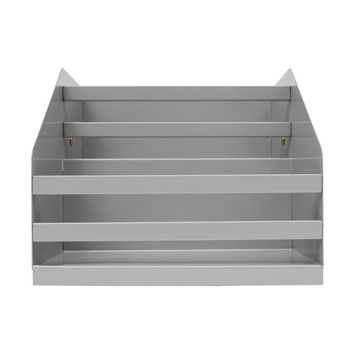 Pull Down Cabinet Organizer 2 Tier Cabinet Wall Shelf Rack L-Shaped Base - Picture 19 of 20