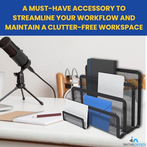 Mail Organizer File Organizer For Desk Desktop Mail Organizer File Sorter Let... - Picture 5 of 5
