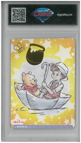2023 Weiss Schwarz Blau POOH & ROBIN #DSY/01B-009B BR💎 DSG 10 Gem Mint - Picture 2 of 2