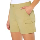 Eddie Bauer Ladies Cargo Pocket Short Size 14 Khaki