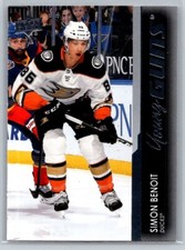 2021  Upper Deck #228 Simon Benoit Young Guns