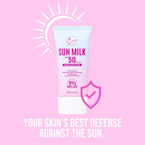 Sereese Beauty Sun Milk 50ml with SPF 50