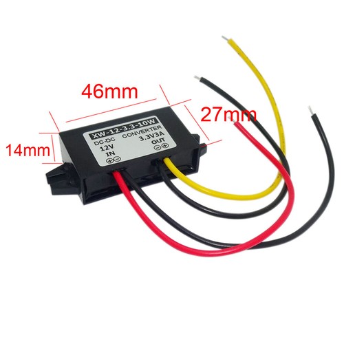 Módulo regulador convertidor fuente de alimentación reductora DC12V a DC3.3V 3A 10W OK - Imagen 3 de 3