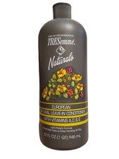 Tresemme Naturals European Leave-In Conditioner 32 FL OZ VTG 1996 Discontinued