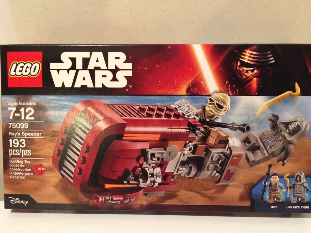Lego Star Wars Rey's Speeder 75099 The Force Awakens NISB
