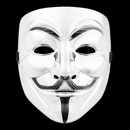 New 1-10 Guy Fawkes Anonymous Face Masks Hacker Halloween Fancy Dress UK - Picture 159 of 176