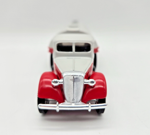 Chevron Supreme Gasoline 1937 Ford Tanker Truck Trailer Ertl Die Cast Bank - Bild 10 von 23
