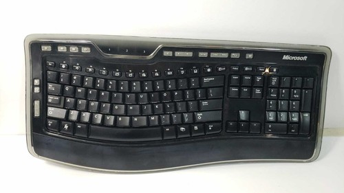 Microsoft 7000 Wireless Laser Keyboard 1345 Desktop NO RECEIVER FREE SHIPPING