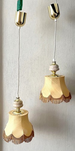 DDR Hängelampe Pendellampe VEB Narva Leuchtenbau Lengefeld - Bild 9 von 9