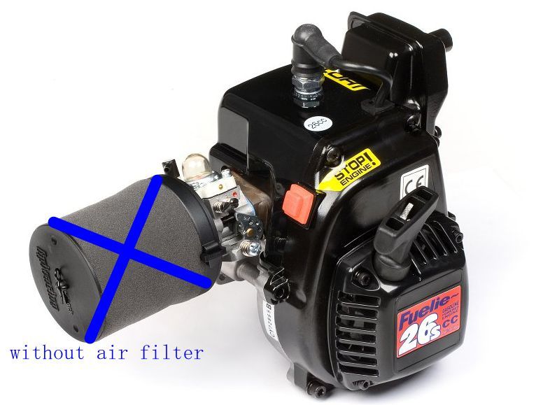 HPI baja 26エンジン HPI Fuelie 26 Engine: Baja 5T [HPI15405] - AMain Hobbies