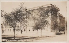 RPPC Postcard Deaconess Hospital Great Falls Montana MT 