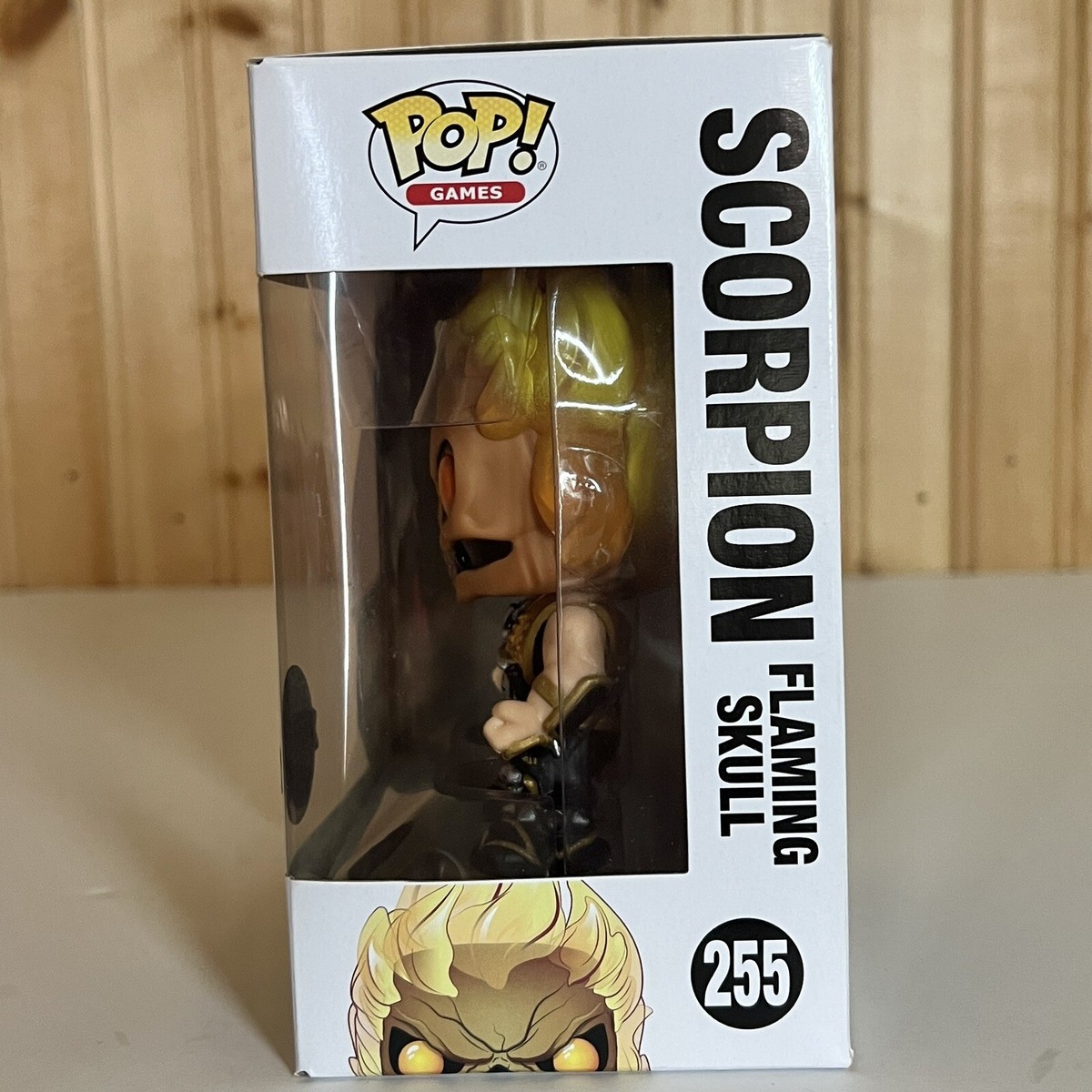 Funko Pop Mortal Kombat #255 Scorpion Flaming Skull Special