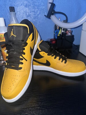 ◆送料無料◆NIKE◆AIR JORDAN 1 LOW UNIVERSITY GOLD◆大人気◆ Jordan 1 Low University Gold Black for Sale | Authenticity