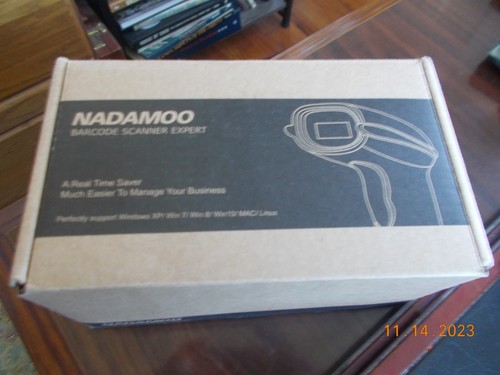 New in open box & Tested Nadamoo Wireless Barcode Scanner Model Bur3003 - Picture 4 of 10