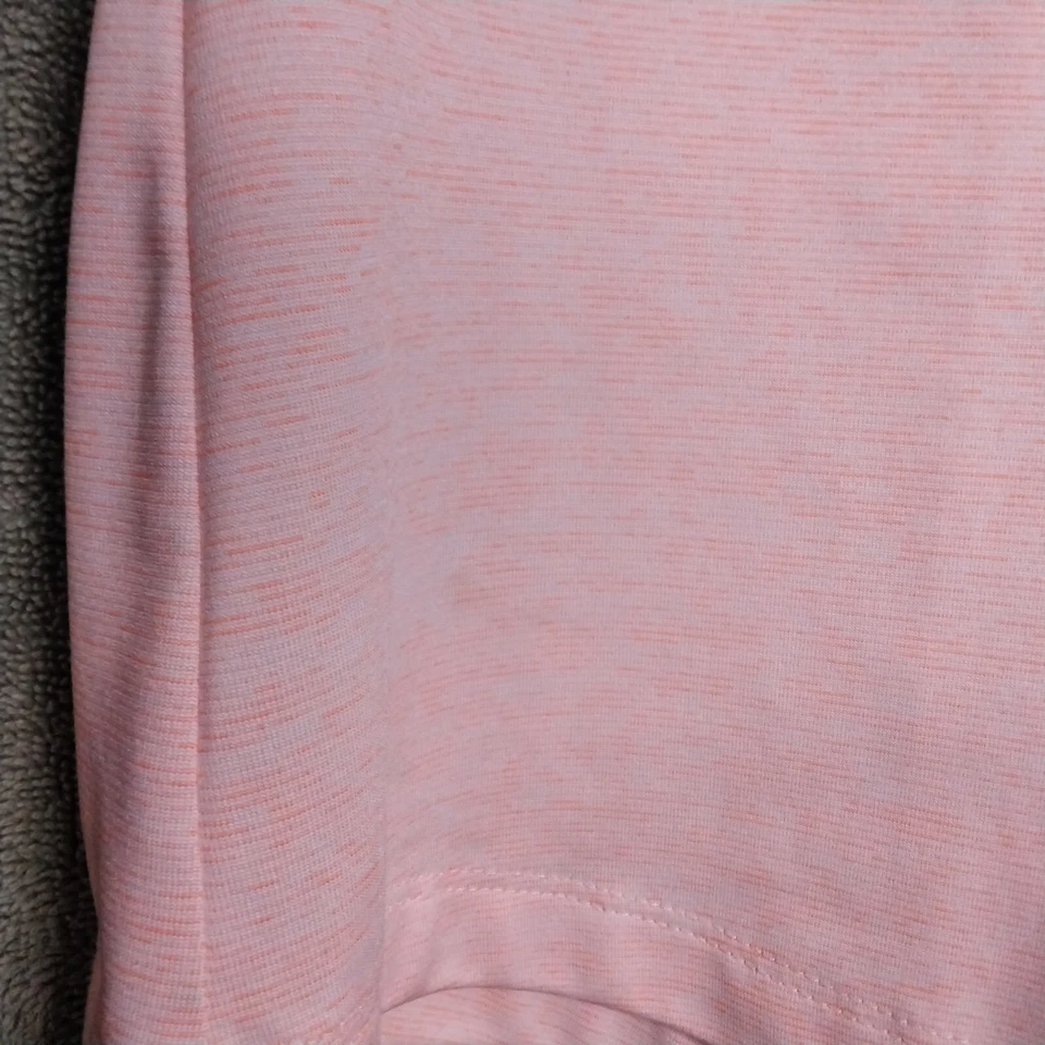 Camisa polo de golf Lady Hagen para mujer talla S naranja melocotón manga corta pulóver top Foto 2 de 4