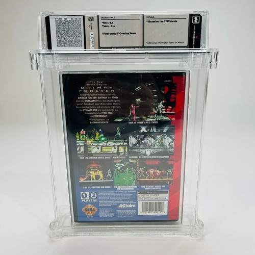 Batman Forever - Sega Genesis, 1995 Clamshell Factory Sealed NIB WATA 9.6 A++ - Bild 4 von 5