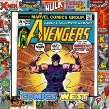AVENGERS #109 FN- (5.5) Hawkeye quits! 1st app. Typhon Imus Champion! 1973